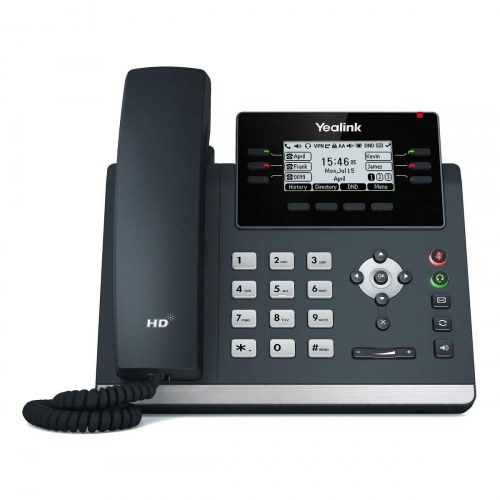 Yealink SIP-T42U IP-telefon - sort