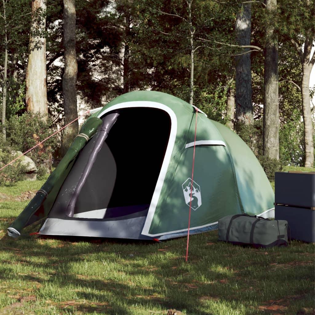 2-personers campingtelt vandafvisende grøn