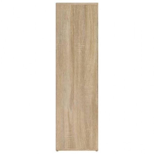 Skænk 80x30x106 cm konstrueret træ sonoma-eg