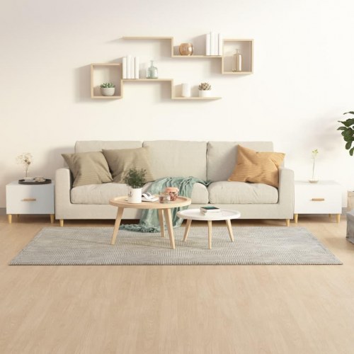 Sofaborde 2 stk. 50 x 50 x 40 cm - hvid
