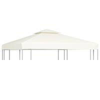 Baldakin til pavillon 3x3 m 310 g/m² cremehvid