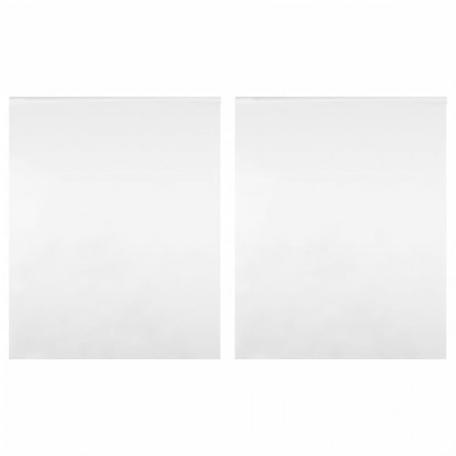 Spejlfolie 2 stk. 45x150 cm selvklæbende PET