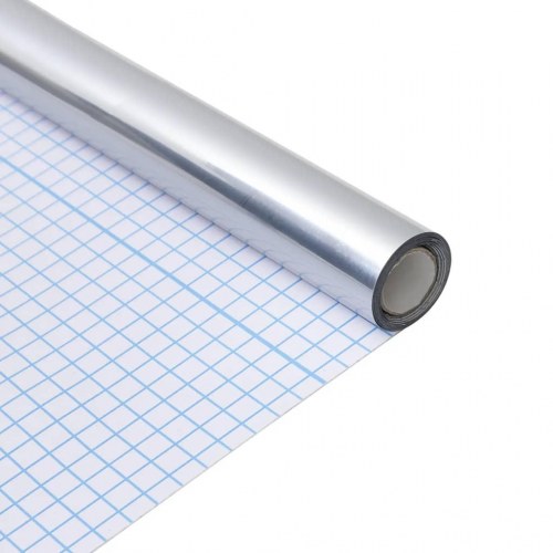 Spejlfolie 2 stk. 45x150 cm selvklæbende PET