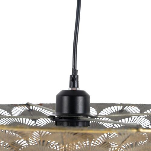 Loftslampe Gylden Sølvfarvet Jern 220-240 V 47,5 x 47,5 x 20,5 cm