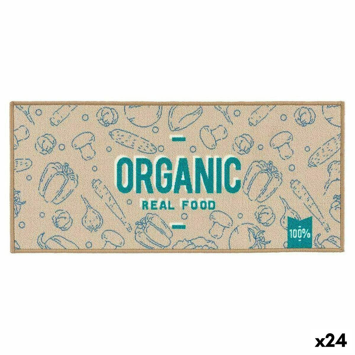 Tæppe 90 X 40 Cm Beige Blå Grøn 24 Enheder