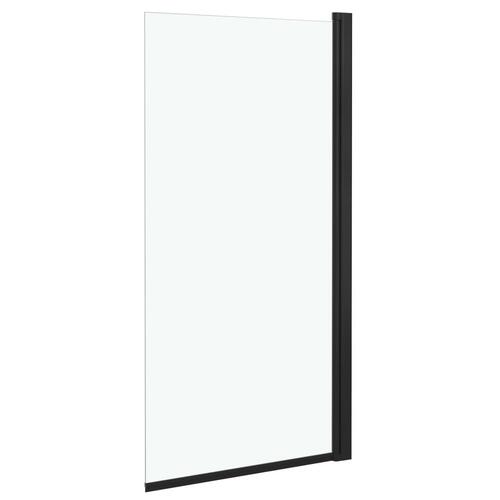 Brusekabine 68x130 cm ESG sort