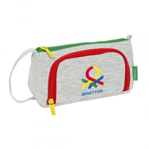 Penalhus Benetton Pop grå - 20 × 11 × 8,5 cm