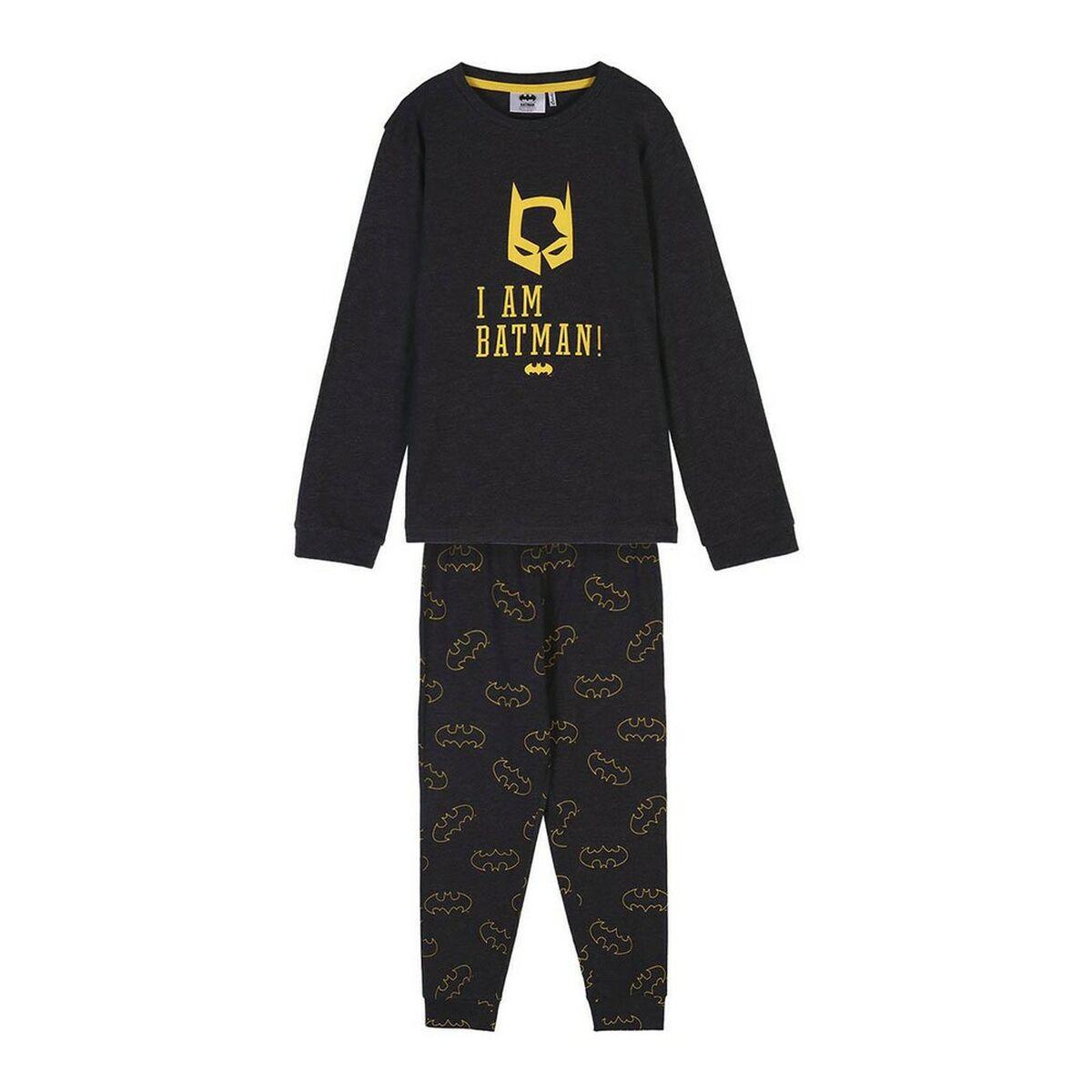 Nattøj Børns Batman Grå Mørkegrå 8 år