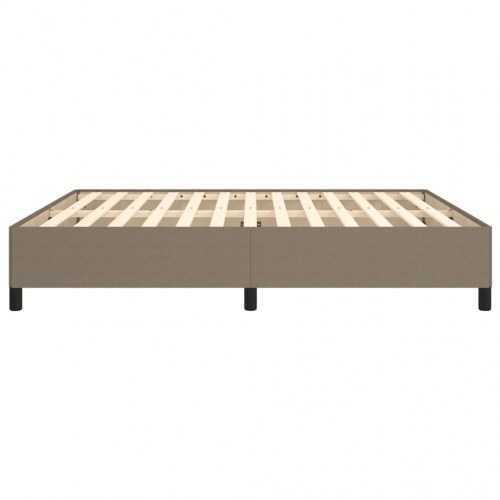 Sengeramme uden madras 180×200 cm - stof, gråbrun