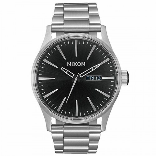 Nixon herreur A356-2348 - sølvfarvet, analogt armbåndsur