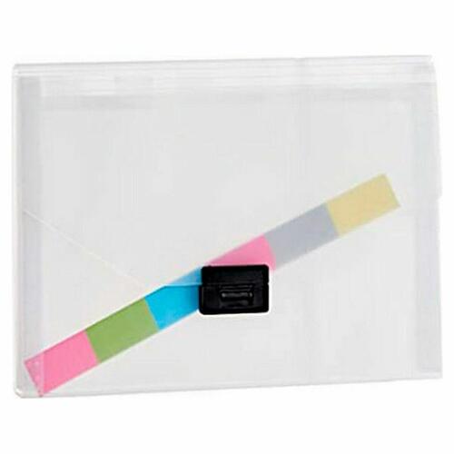 Dokumentmappe Sort Gennemsigtig A4 (25 x 3 x 33 cm) (12 enheder)
