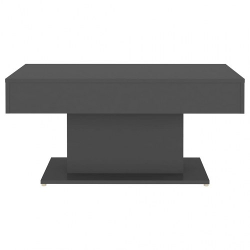 Sofabord 96x50x45 cm konstrueret træ grå