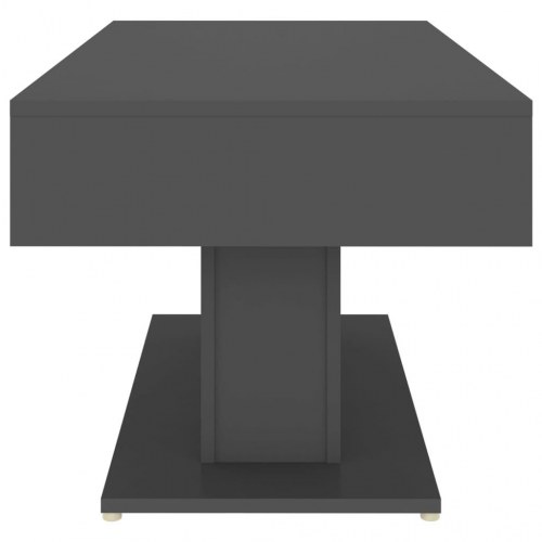 Sofabord 96x50x45 cm konstrueret træ grå