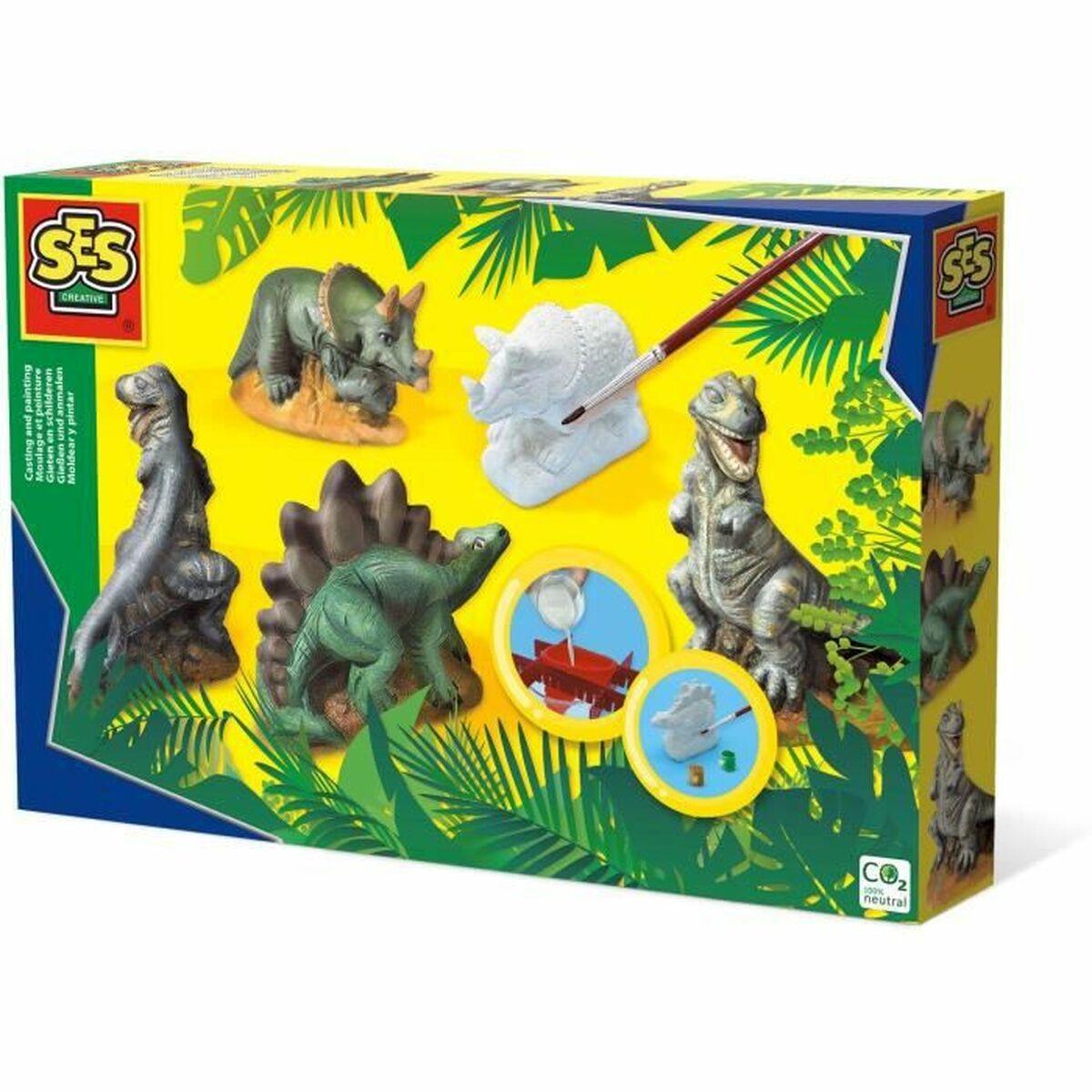 Modellermasse Ses Creative Formstøbning Dinosaurer