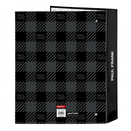 Ringbind A4 Paul Frank Campers - sort (27 × 33 × 6 cm)