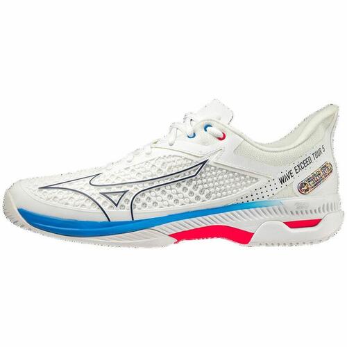 Tennissko til mænd Mizuno Wave Exceed Tour 5 CC Hvid 42