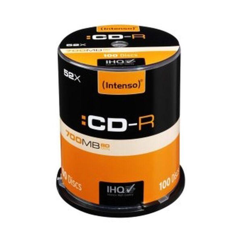 Cd R Intenso 1001126 52x 700 Mb 100 Uds