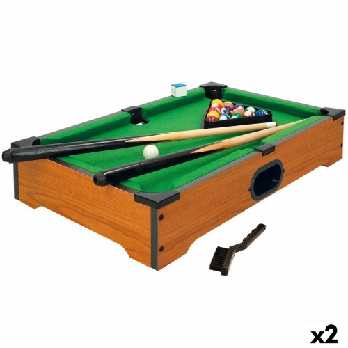 CB Games mini billardbord 51 × 31 cm - sæt med 2