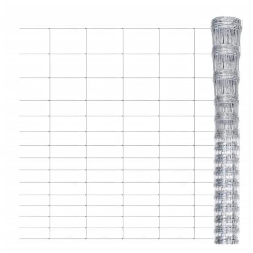 Havehegn galvaniseret stål 50 m 180 cm