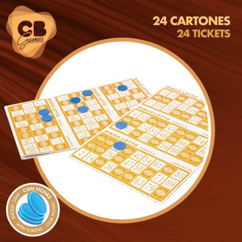 CB Games Bingo - træ og plastik, 2 enheder
