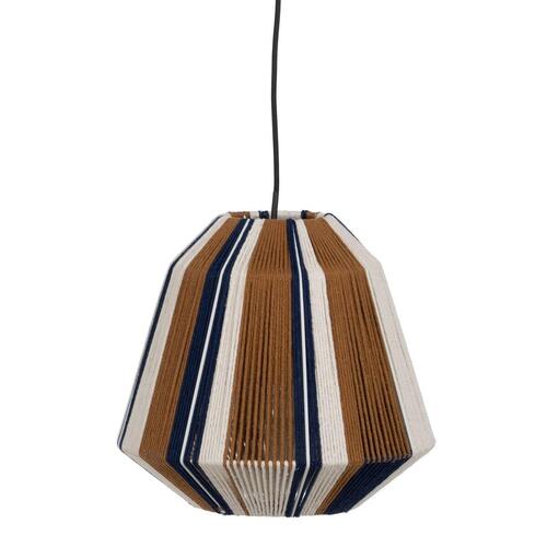 Loftslampe Papir Jern Striber 220-240 V 29 x 29 x 26,5 cm