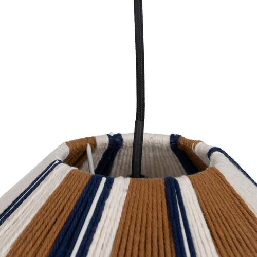 Loftslampe Papir Jern Striber 220-240 V 29 x 29 x 26,5 cm