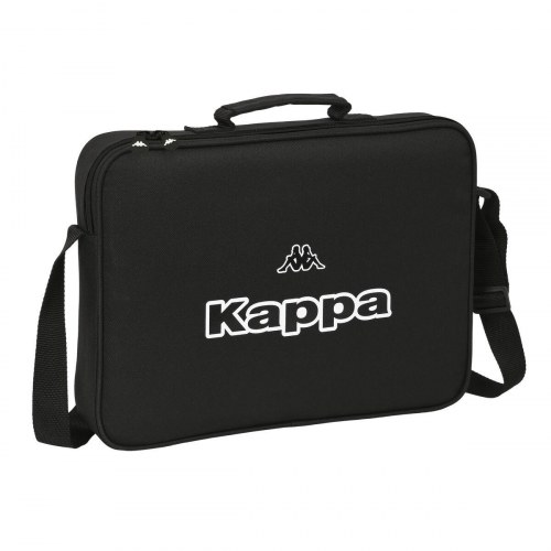 Kappa skoletaske - Black, sort (38 × 28 × 6 cm)