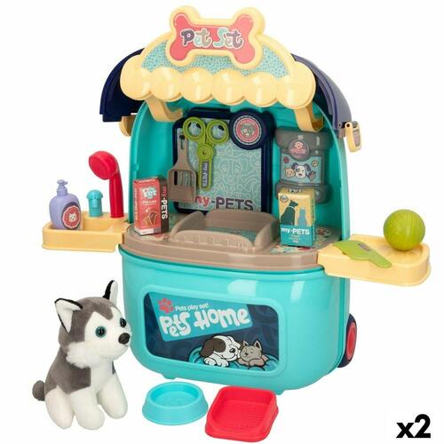 Plysbamse GoGo Friends 46 x 42,5 x 23 cm (2 enheder)