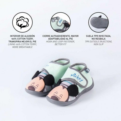 Hjemmesko Mickey Mouse Grøn Lysegrøn - 24