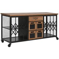 Kommode Home ESPRIT Metal Gran Loft 122 x 37 x 58,5 cm
