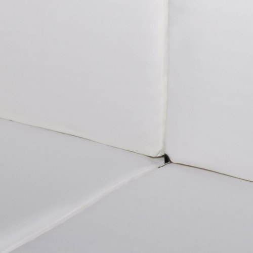 Haveloungesæt 6 dele med hynder polyrattan brun