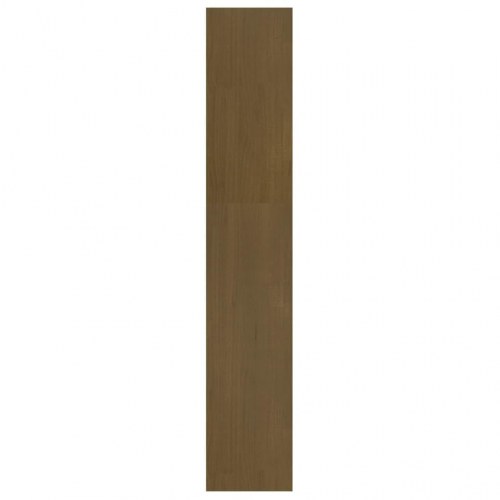 Bogreol/rumdeler 100x30x167,5 cm massivt fyrretræ gyldenbrun