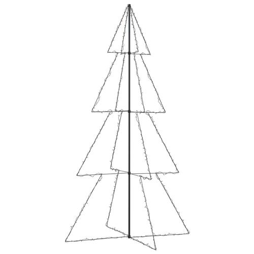 Lysende juletræ 143x250 cm 360 LED'er indendørs/udendørs