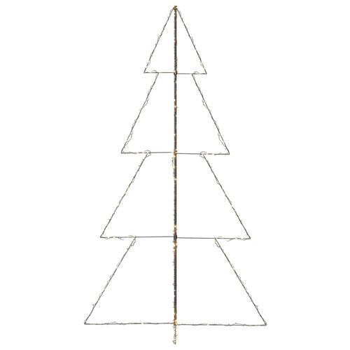 Lysende juletræ 143x250 cm 360 LED'er indendørs/udendørs