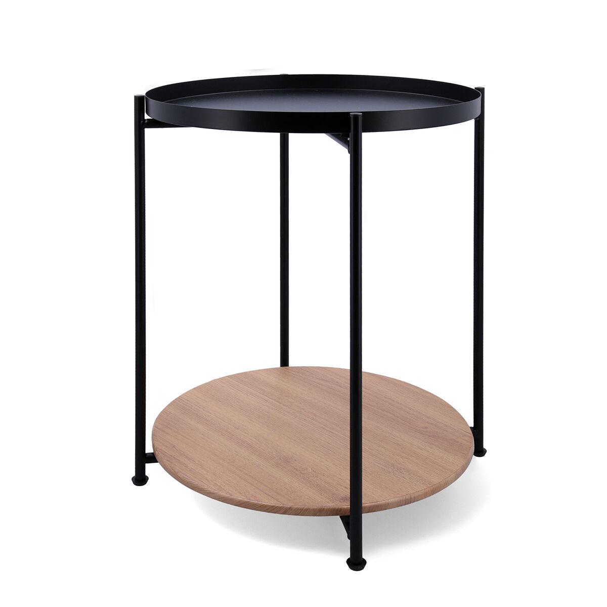 Vinthera Moa sofabord/sidebord i stål, sort - 42 × 42 × 52 cm