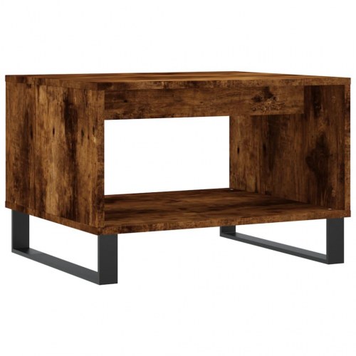 Sofabord 60 x 50 x 40 cm - røget egetræsfarve