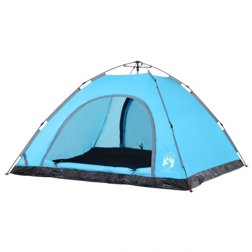 Campingtelt med quick-release - blå