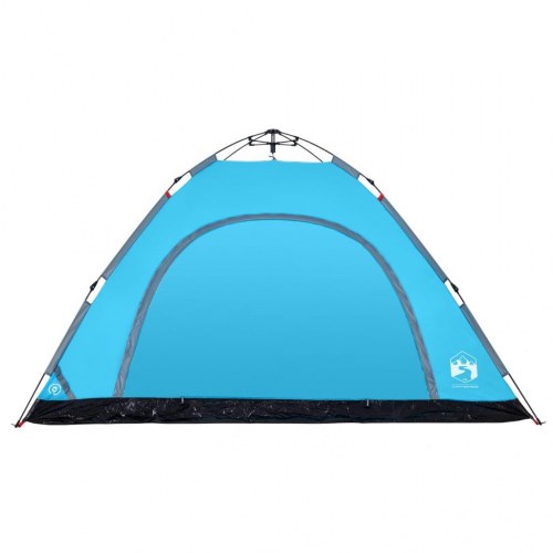 Campingtelt med quick-release - blå