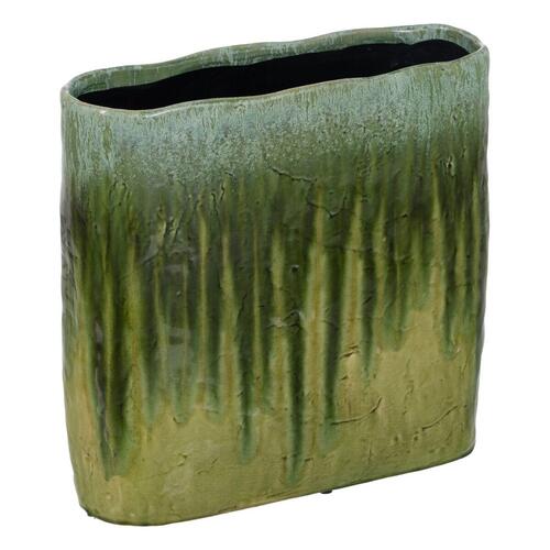 Vase Grøn Keramik 43 x 16 x 41,5 cm
