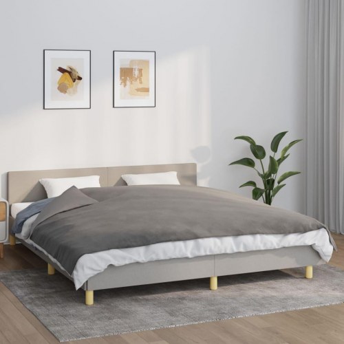 Tyngdetæppe med aftageligt betræk 155×220 cm - 11 kg, grå