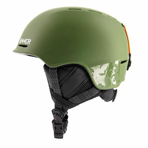 Skihjelm Sinner Fortune Grøn Unisex 59-63 cm