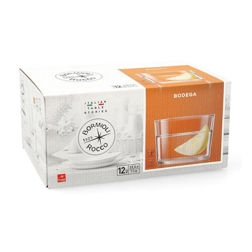 Glassæt Bormioli Rocco Bodega Gennemsigtig 12 enheder Glas 220 ml