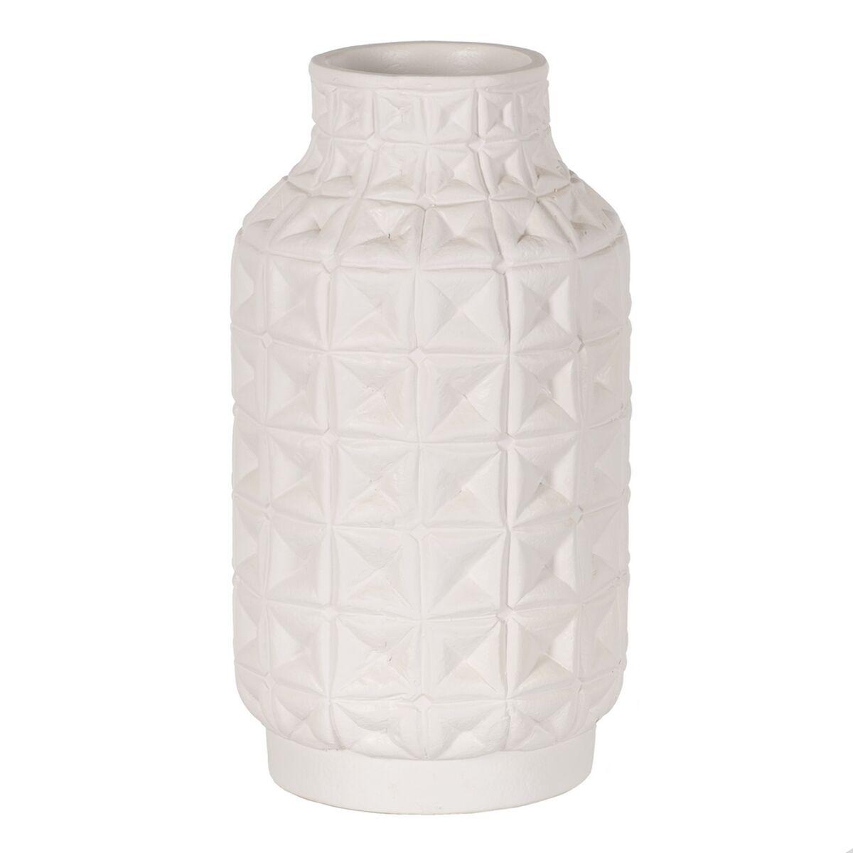 Vase Hvid Keramik 22 x 22 x 41 cm