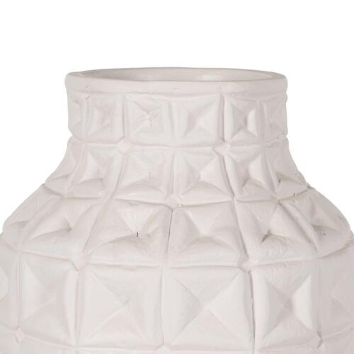 Vase Hvid Keramik 22 x 22 x 41 cm