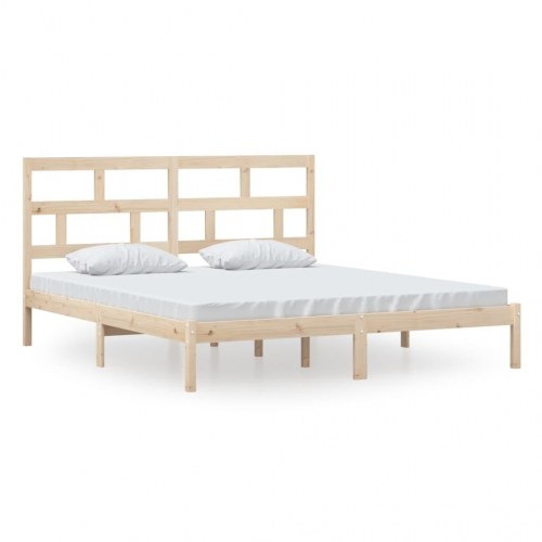 Sengeramme 180x200 cm Super King massivt træ