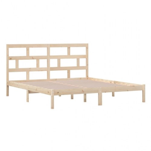 Sengeramme 180x200 cm Super King massivt træ