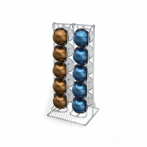 Holder til kaffekapsler Quttin 14,2 x 12,5 x 31 cm (12 enheder)