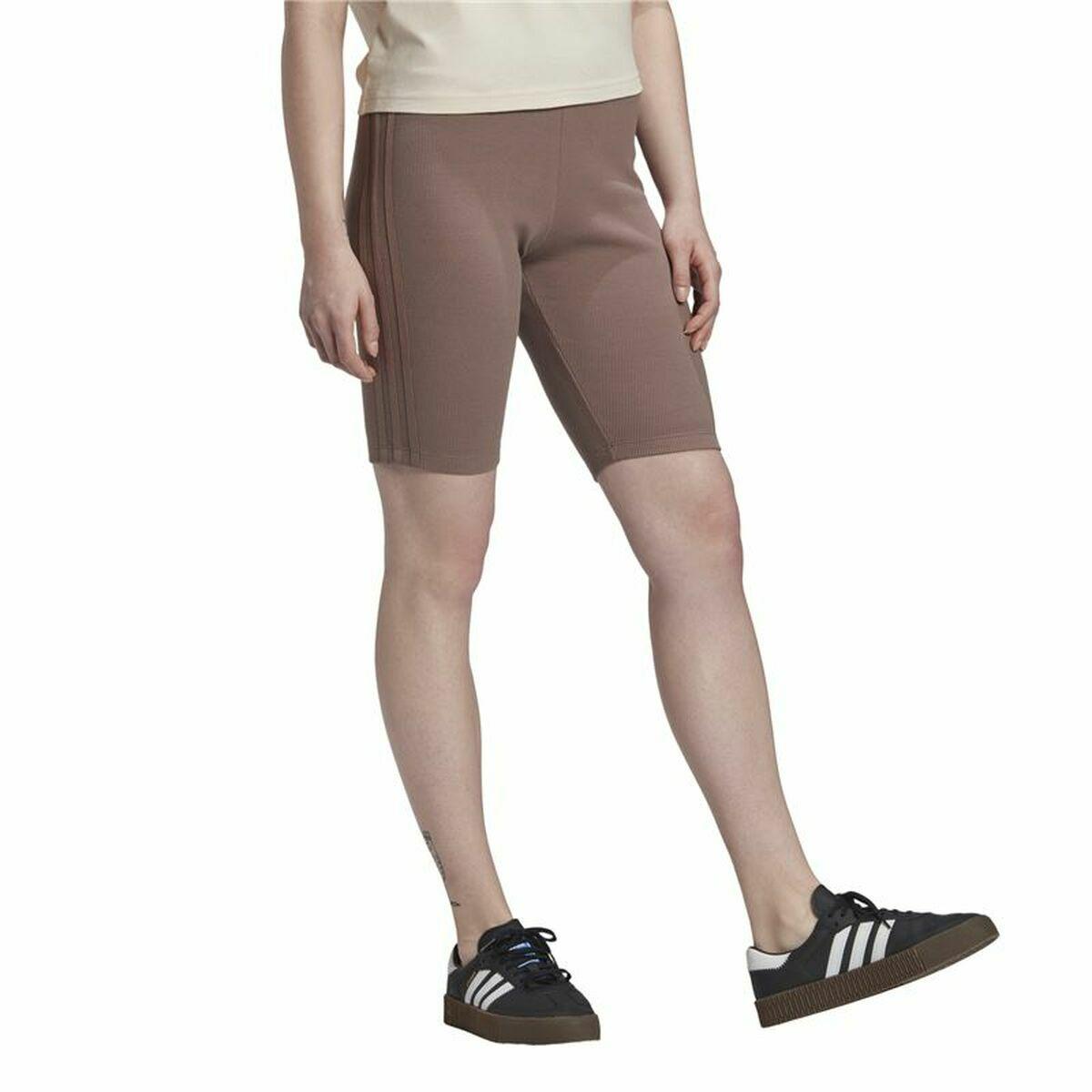 Adidas Biker shorts til kvinder - brun, str. 36