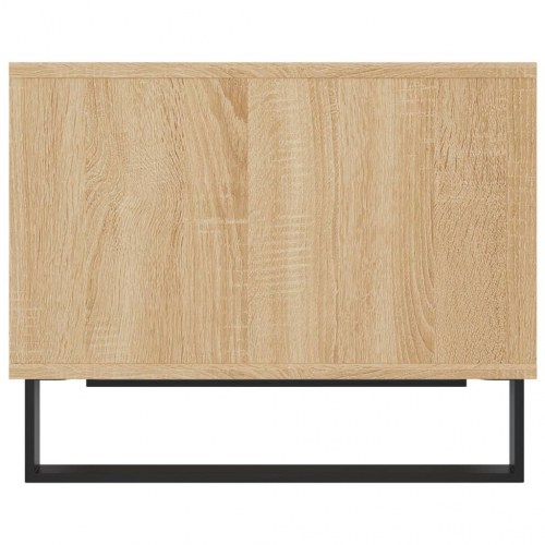 Sofabord 60x50x40 cm konstrueret træ sonoma-eg