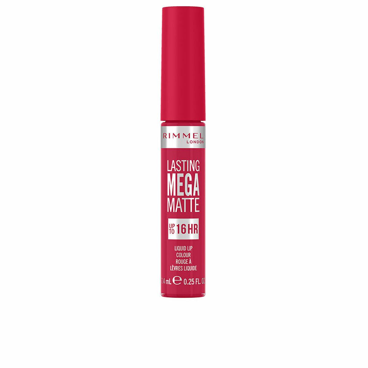 Læbestift mat - Rimmel London Lasting Mega Matte 910 Fuchsia Flush 7,4 ml
